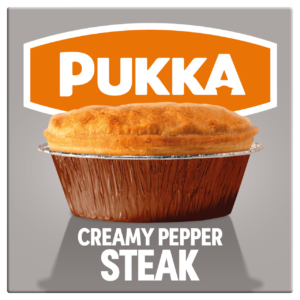 Creamy Pepper Steak Pie