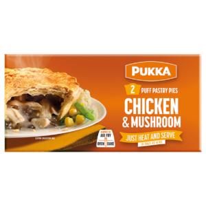 Chicken & Mushroom Pies Twin