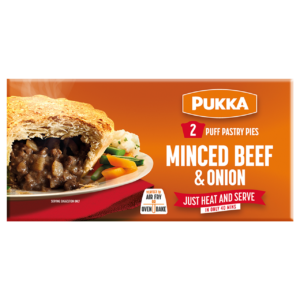 Minced Beef & Onion Pies Twin